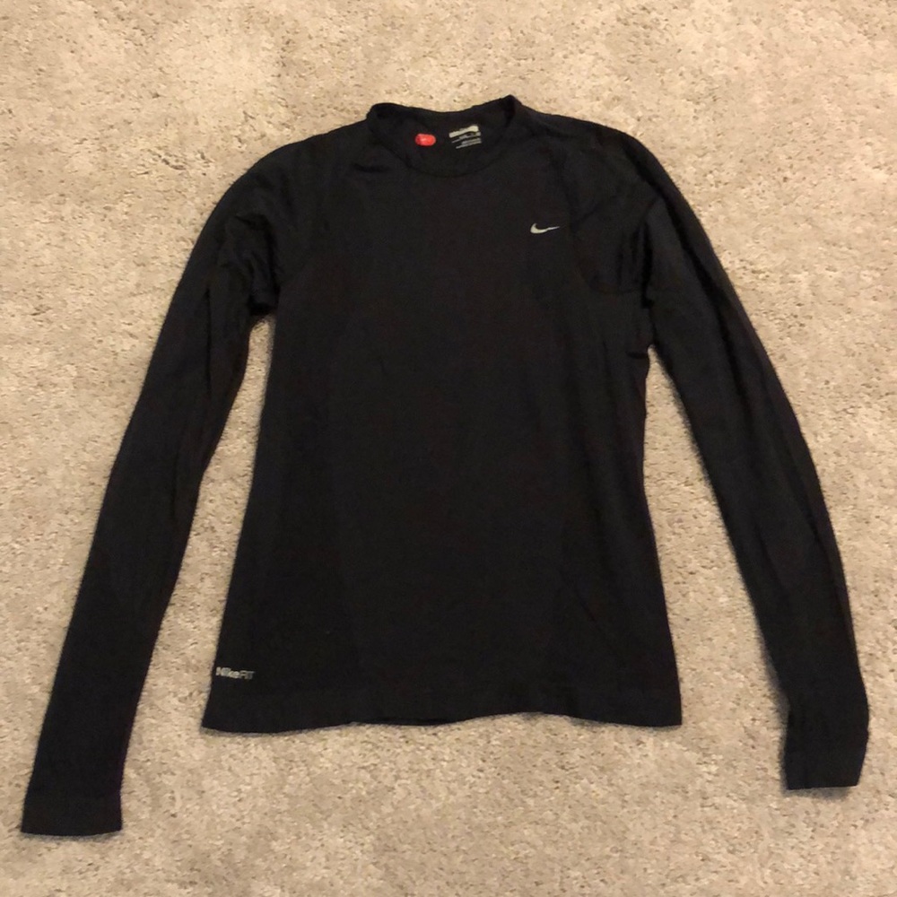Nike Fit black long sleeve base layer